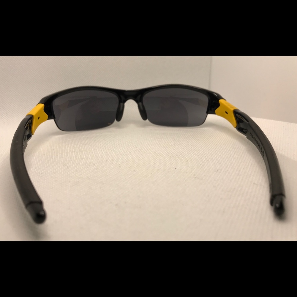 Oakley Sunglasses Flak Jacket XLJ LIVESTRONG + case, nano clear, nose pads - Picture 5 of 8